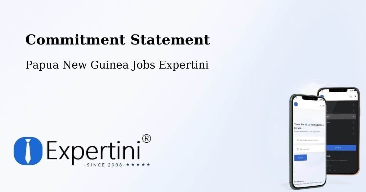 Corporate Commitment – Kokopo - Papua New Guinea Jobs Expertini