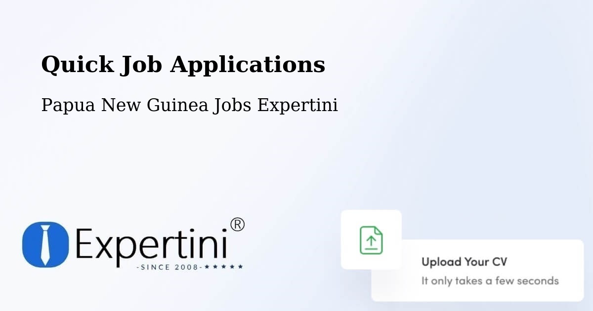 Quick Apply Feature – Kokopo - Papua New Guinea Jobs Expertini