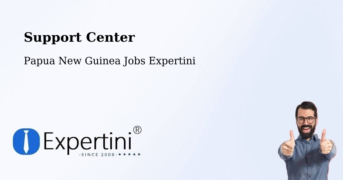 Support Services – Kokopo - Papua New Guinea Jobs Expertini